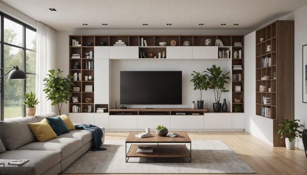 Comment optimiser l'espace de votre salon avec des rangements intelligents