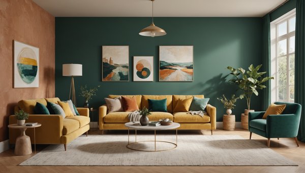 Tendances déco 2024 : Les couleurs incontournables pour vos intérieurs